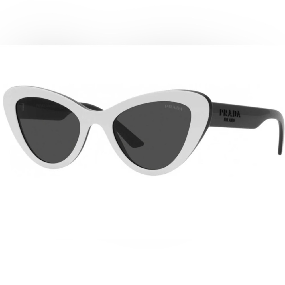 PRADA Women's White Cat-Eye Sunglasses